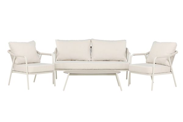 Sicily Loungegrupp Beige — Hemvaruhuset