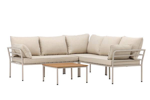 Penh Loungegrupp Beige — Hemvaruhuset