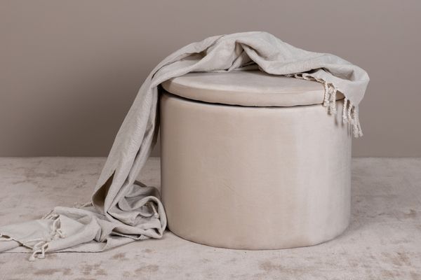 Dunken Puff Beige — Hemvaruhuset