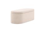 Potenza Ottoman Off-white bild 5