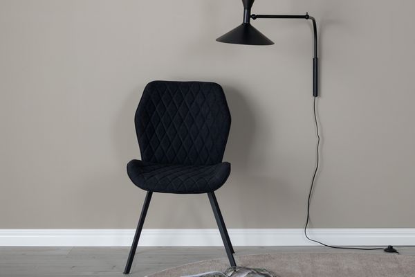 Gemma Matstol 2-pack Svart — Hemvaruhuset