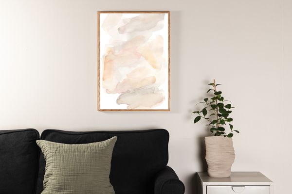 Water colour Posters Beige — alternativ vy