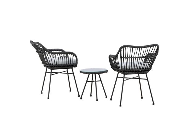 Viga Loungegrupp Svart — Hemvaruhuset