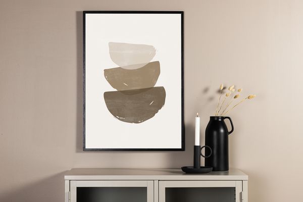 Brush strokes Posters Beige — alternativ vy