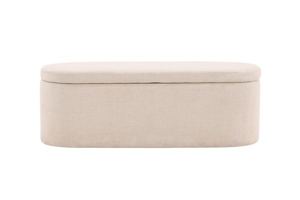 Potenza Ottoman Off-white — Hemvaruhuset