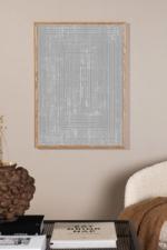 Symmetrical Posters Grå bild 4