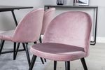 Velvet Matstol 2-pack Gammelrosa bild 9