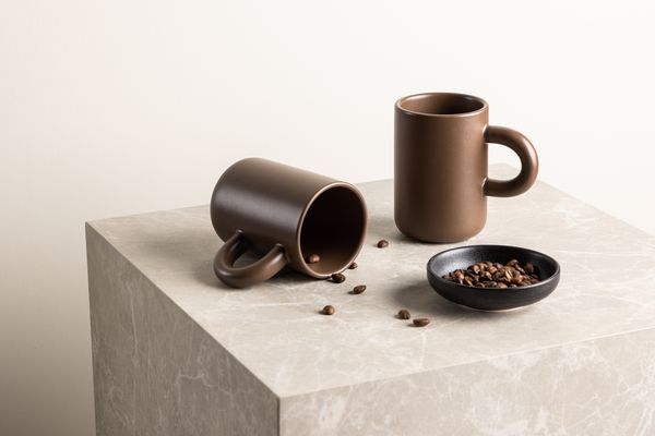 Active Kaffekoppar 2-pack Brun — alternativ vy