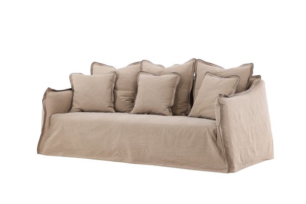 Oskarshamn 3-sits Soffa Brun — Hemvaruhuset