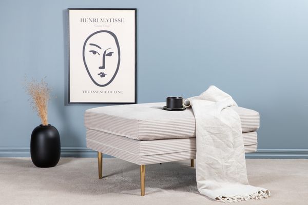 Boom Ottoman Beige — Hemvaruhuset