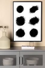 Dots Posters Vit bild 4
