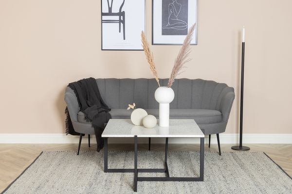 Calais 3-sits Soffa Grå — Hemvaruhuset