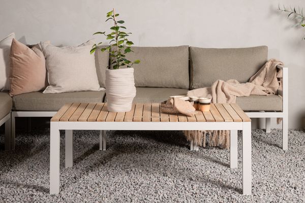 Brasilia Soffbord Beige — Hemvaruhuset