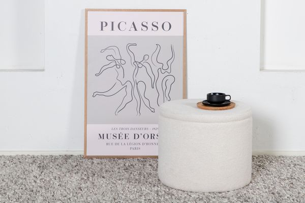 Dunken Puff Vit — Hemvaruhuset