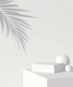 White Box Posters Beige bild 1