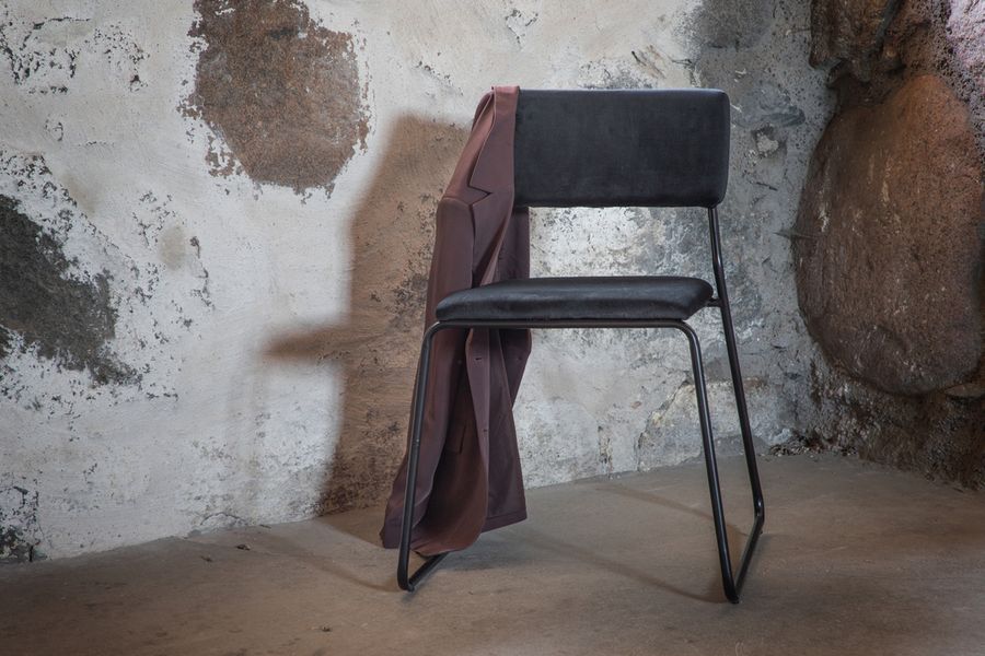 Kenth Matstol 2-pack Svart