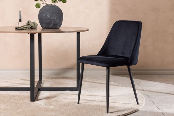 Night Matstol 2-pack Svart — alternativ vy