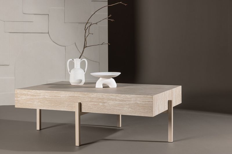 Vadholmen Soffbord Vitputsad - Alternate view