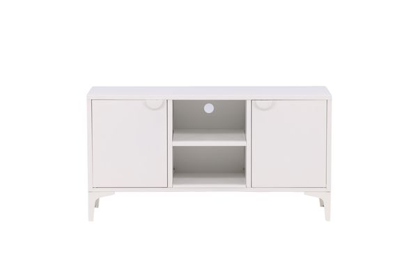 Piring TV-bänk Vit — alternativ vy