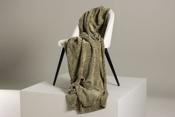 Ally Pläd Mossgrön — Hemvaruhuset