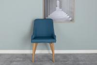 Plaza Matstol 2-pack Blå