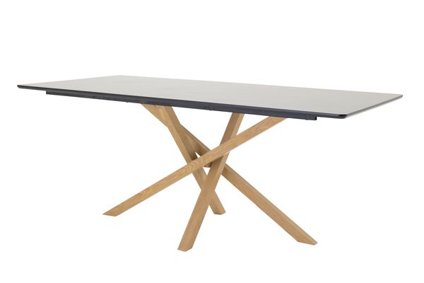 Piazza Matbord Svart i svart