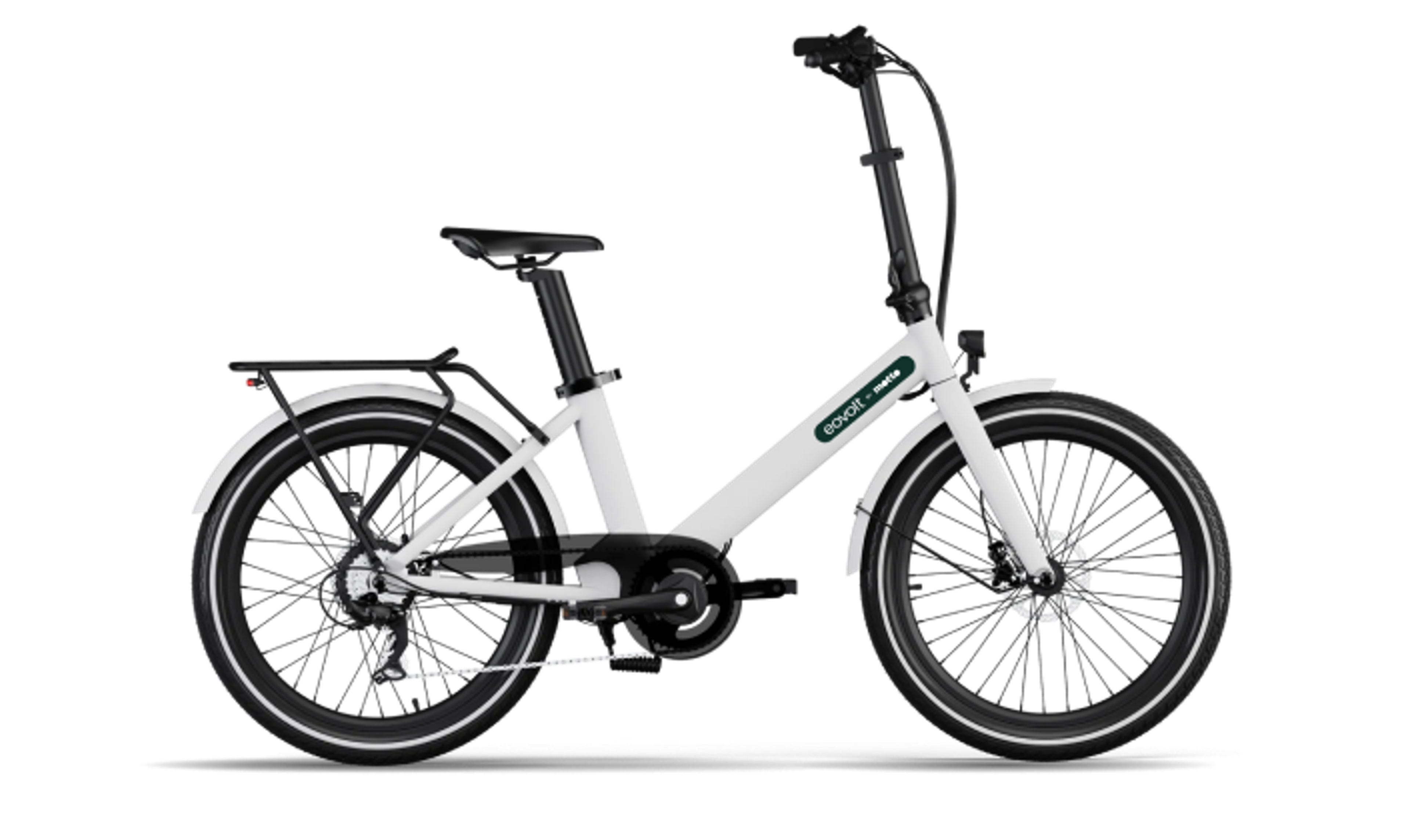 Vélo Eovolt blanc