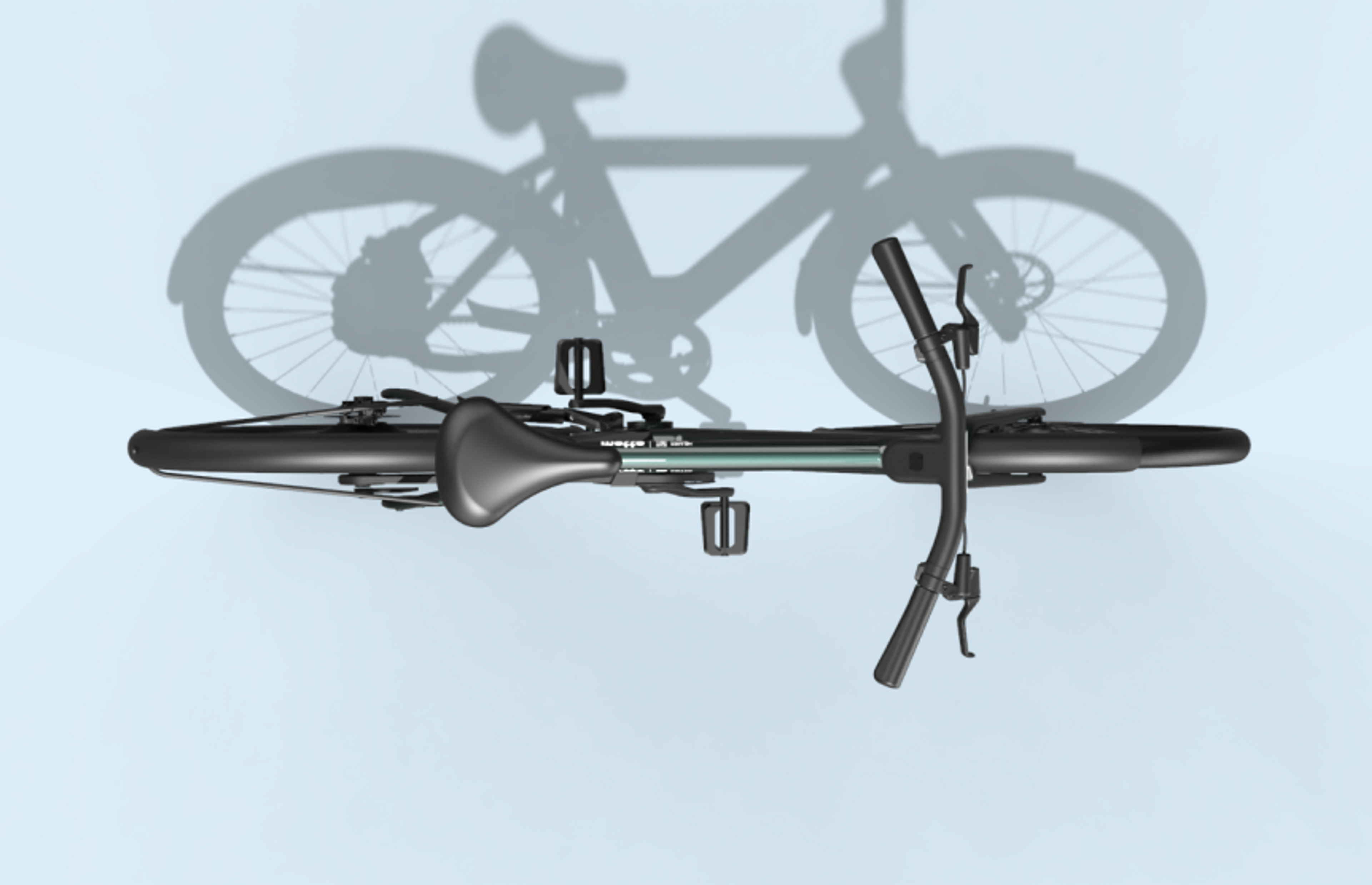 Top view of a Motto bike