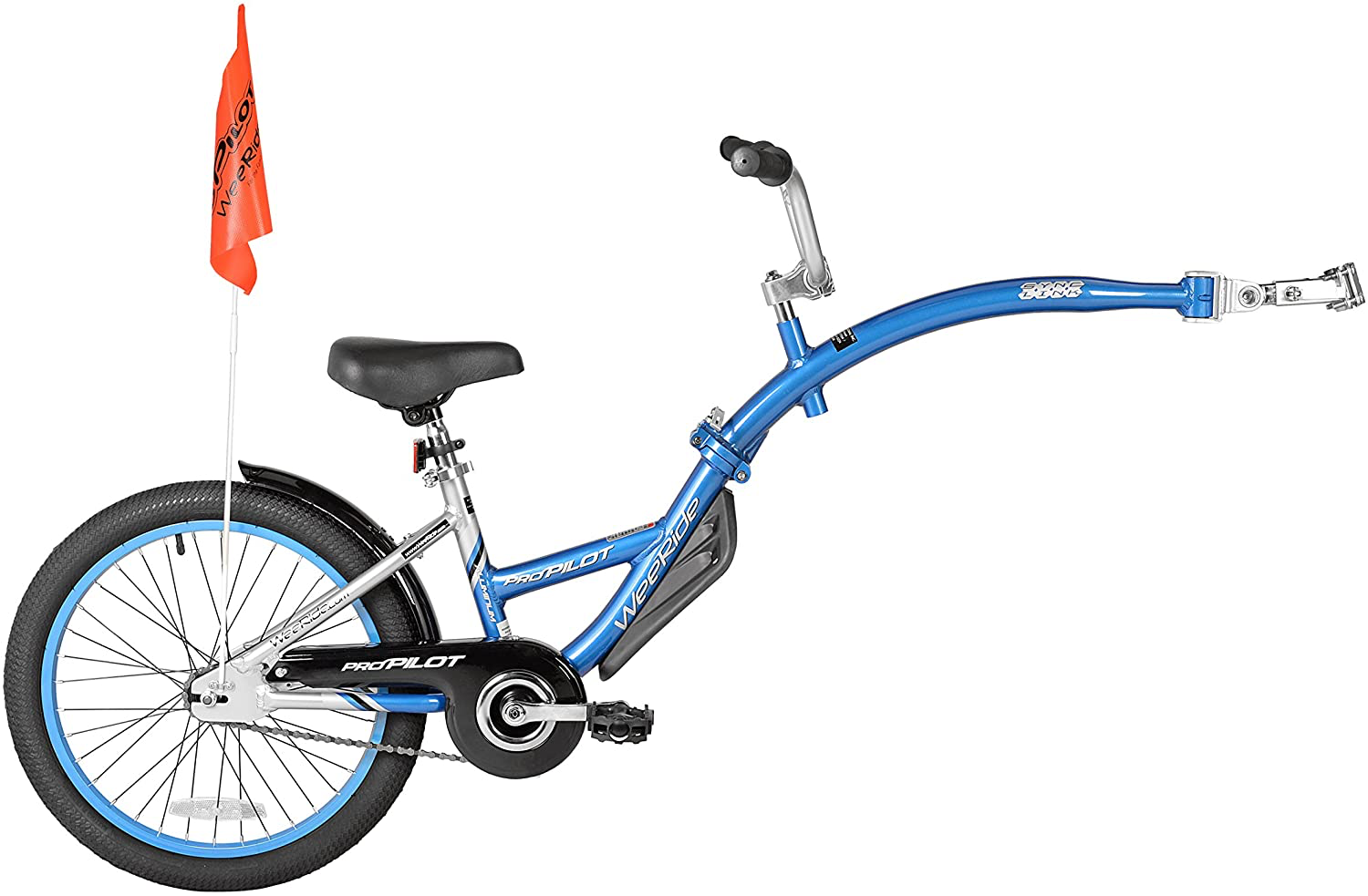 attach child's bike to adults