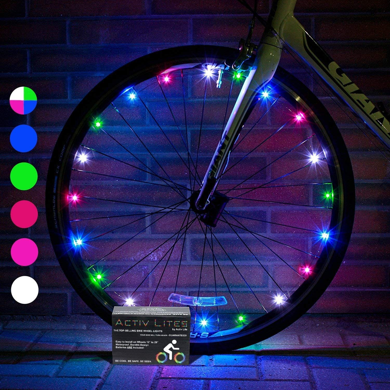 spoke bike lights