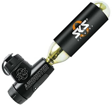 SKS Airbuster; German made CO2 bicycle tire inflator