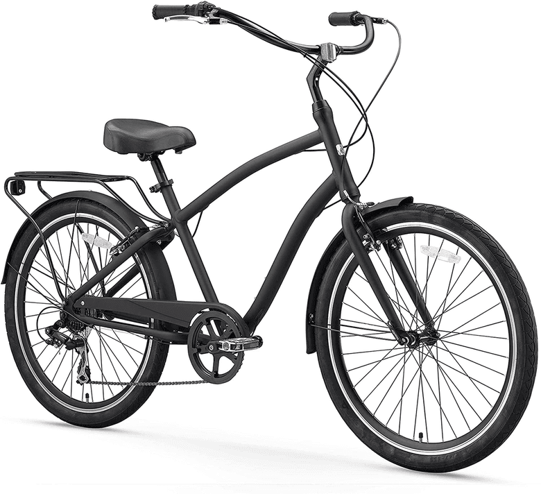 sixthreezero EVRYjourney Men's Single Speed Hybrid Cruiser Bicycle