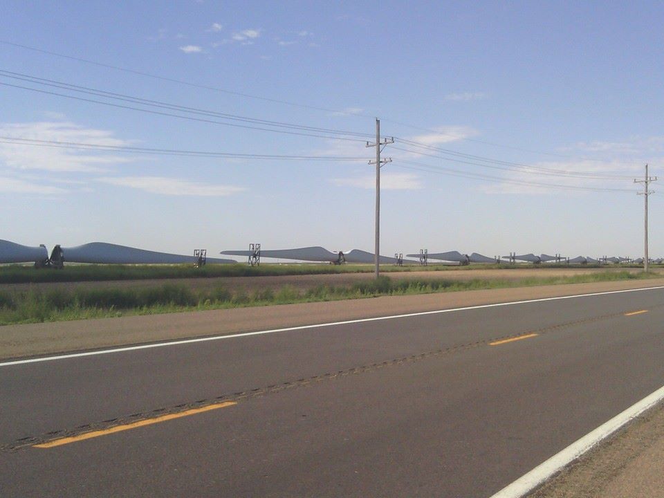 Along the train tracks