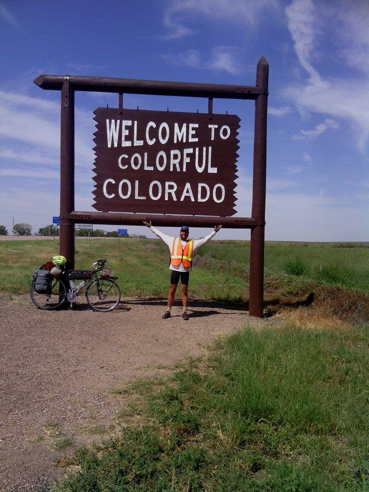Colorado state border