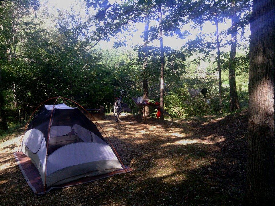 Camping in Tishomingo 