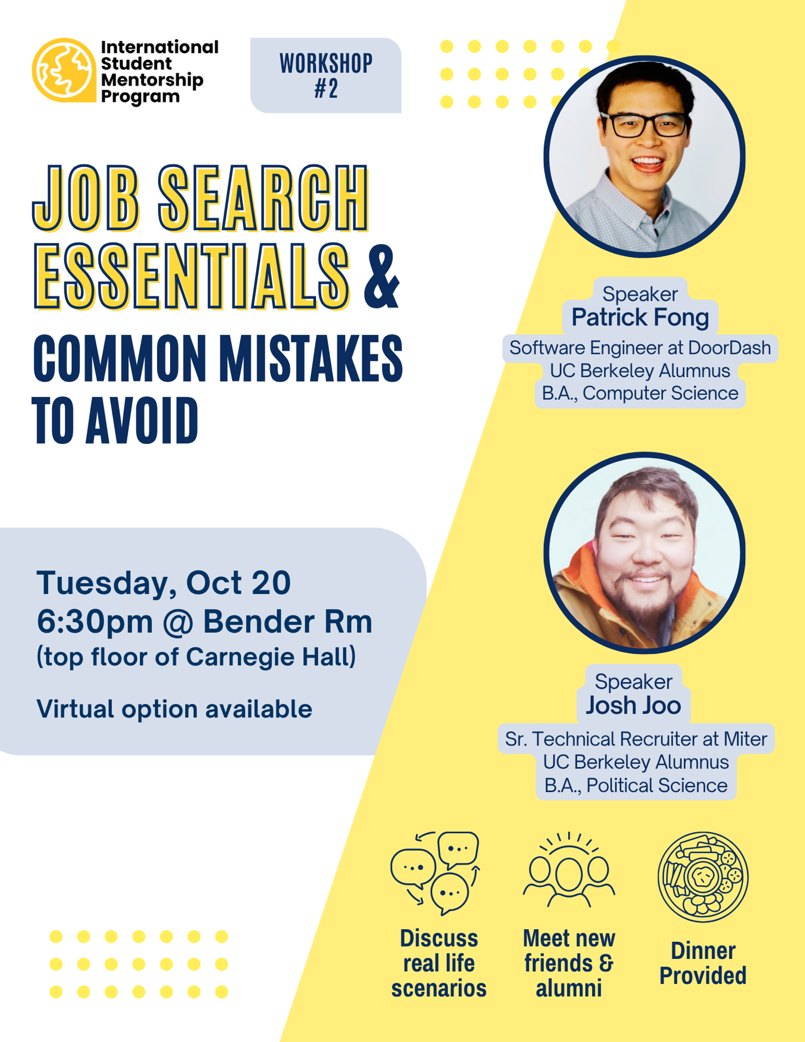 Workshop #2 - Job Search Essentials & Common Mistakes to Avoid