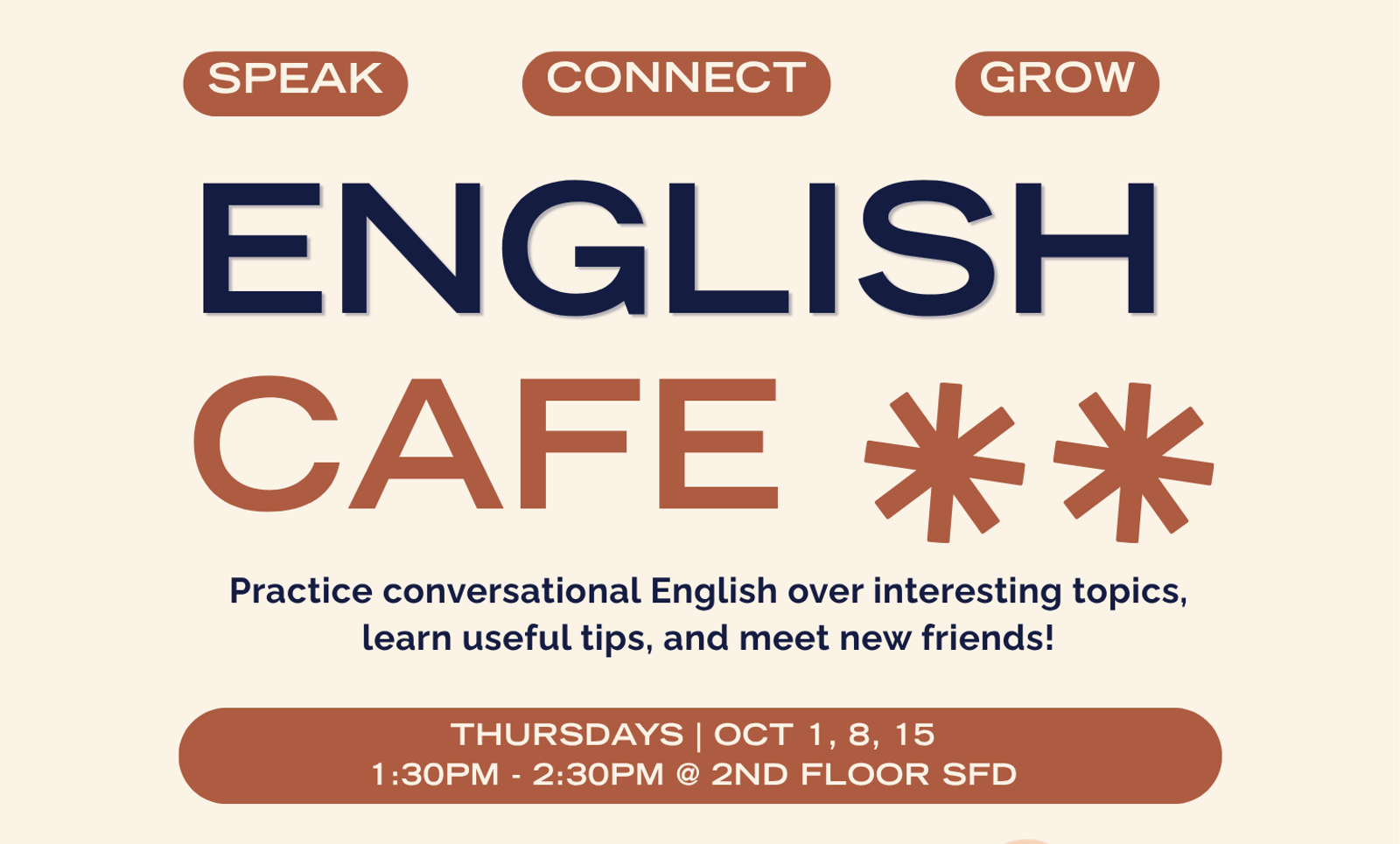 English Cafe - UNJ