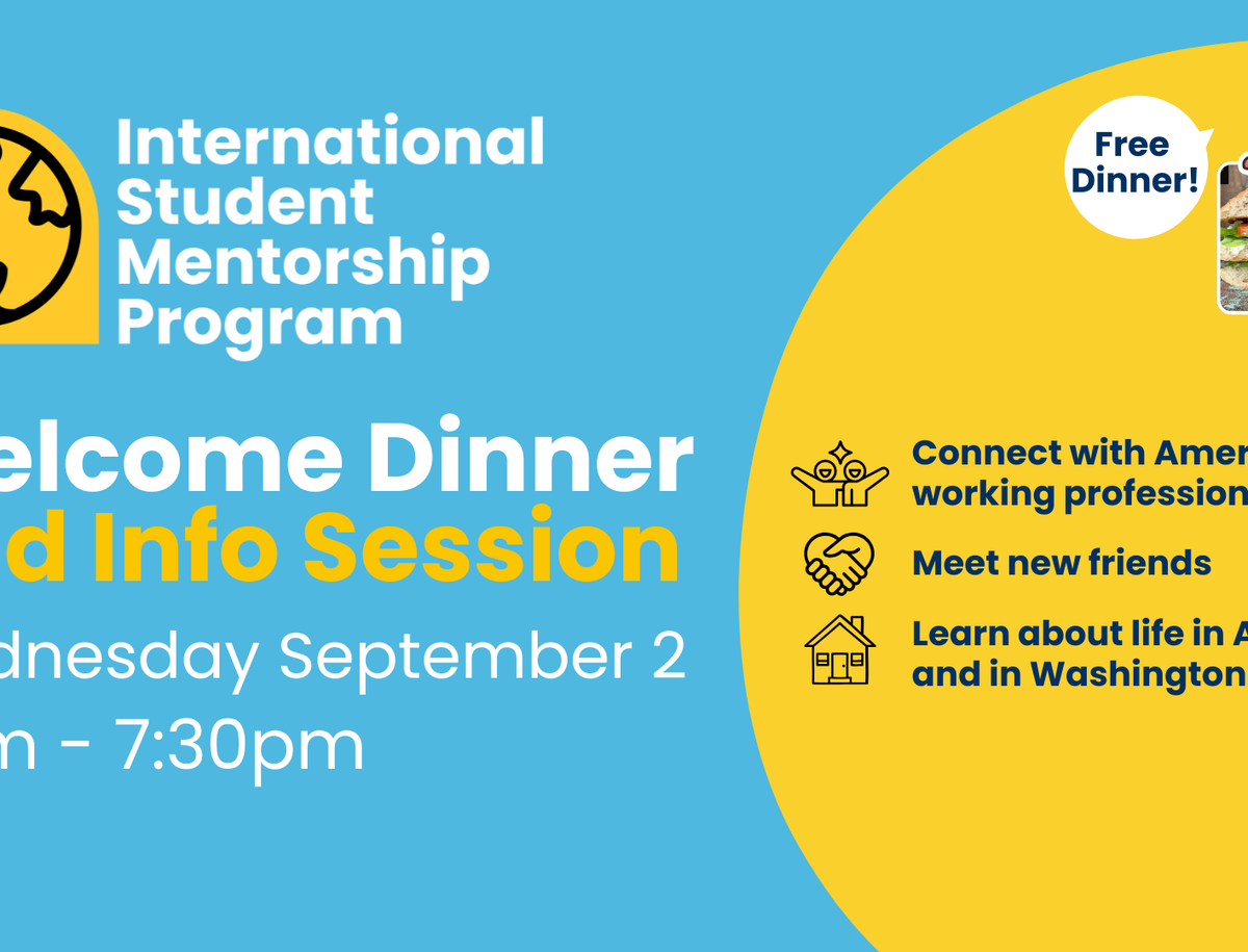 ISMP Welcome Dinner and Info Session