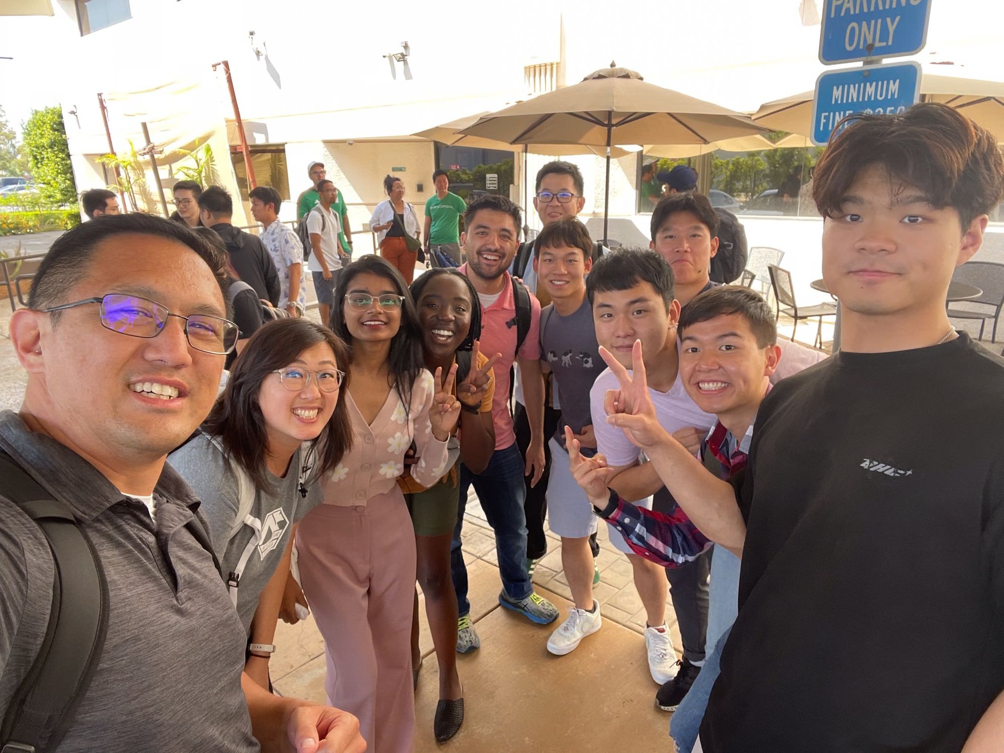 ISMP mentors and students together in San Diego