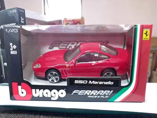 Burago 1:43 Ferrari 550 Maranello die cast R200