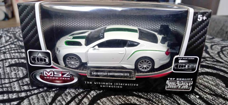 MSZ 1:43 - BENTLEY Continental GT3 Die Cast