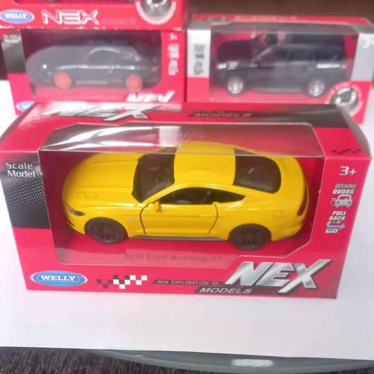 Welly Nex 1:32-1:38 2015 Ford mustang GT die cast R200