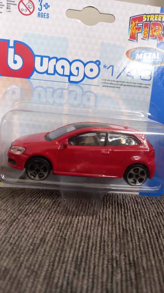 POLO GTI 1:48 - die cast view 2