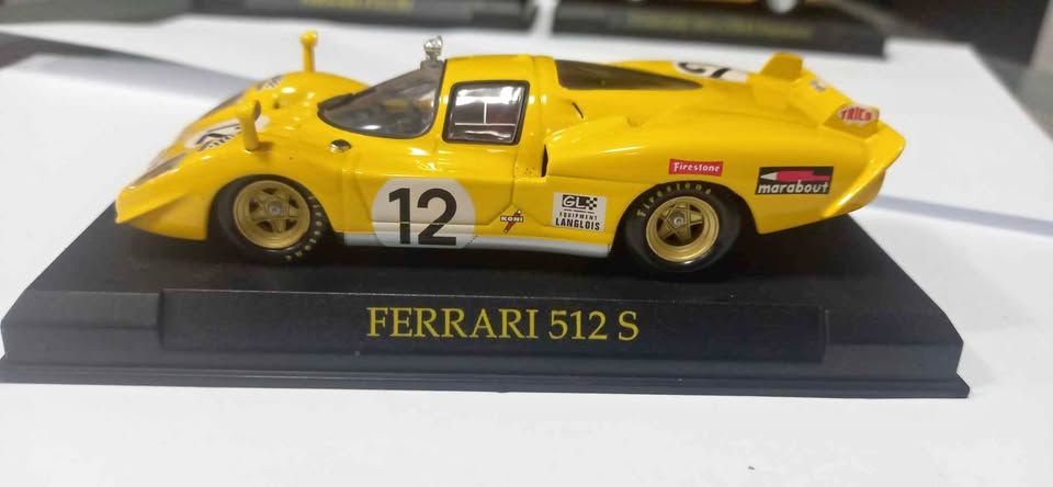 Ferrari 512 S 1:43 Diecast Model