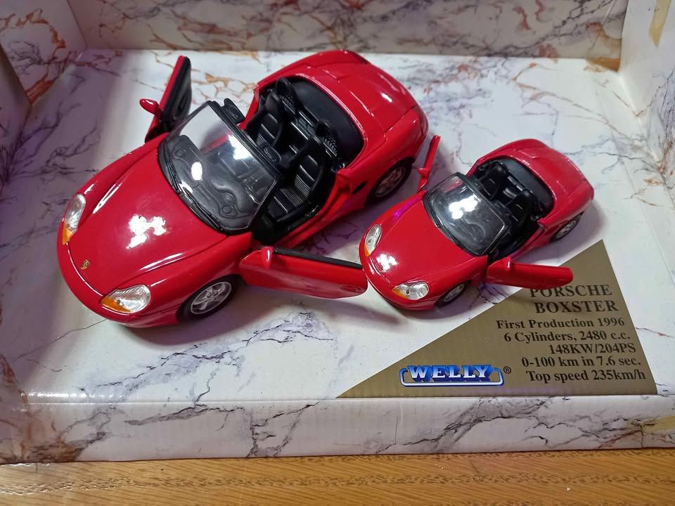 Welly Porsche Boxster Set Bundle 