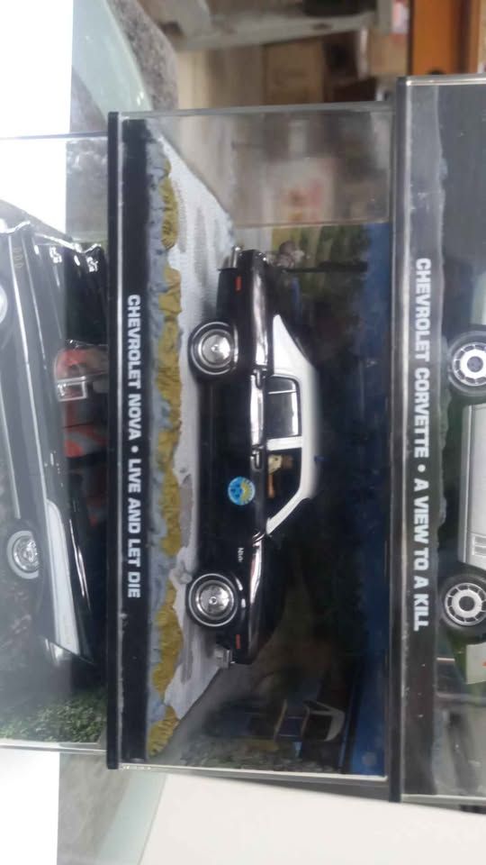 James Bond 007 Car Collection 1:43 Diecast Set - Corvette, Nova, Bel Air - Bundle Deal view 3