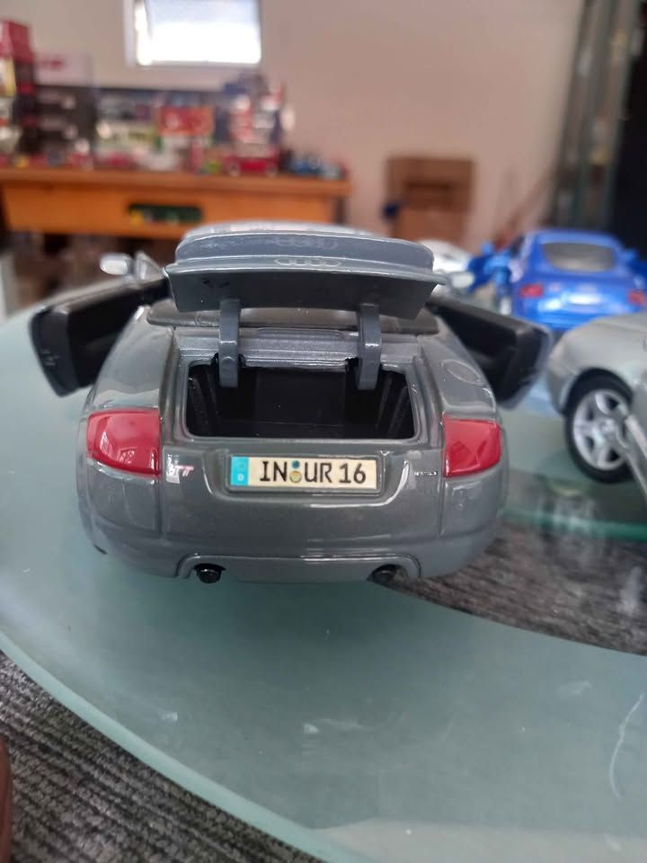 4 x AUDI Model cars different scales collection set  view 3