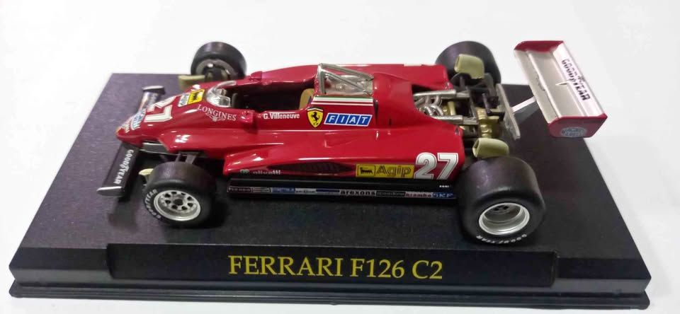 Ferrari F126 C2 1:43 F1 Diecast Model
