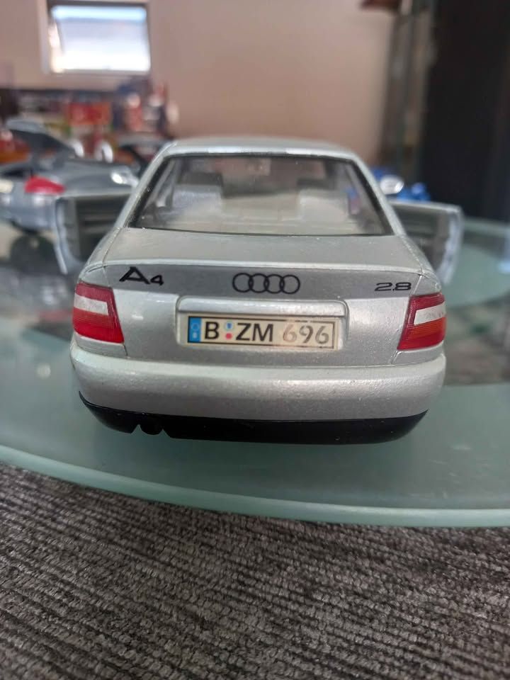4 x AUDI Model cars different scales collection set  view 2