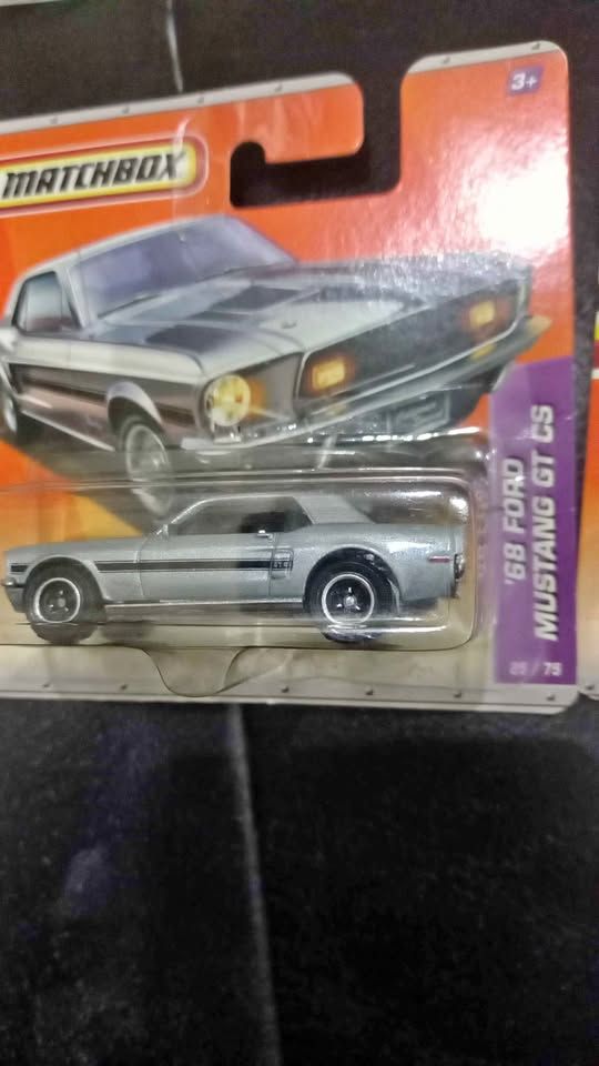 Matchbox 1968 Ford Mustang GT CS (California Special) Diecast Model